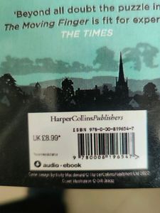 Agatha Christie Book The Moving Finger