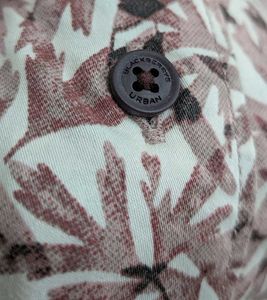 Men's Printed Button-Down Shirt