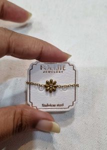 Anti tarnish adjustable daisy ring