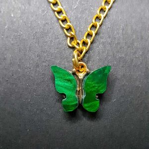 Butterfly Pendant Necklace