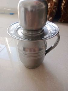 Vintage Stainless Steel Serving Set