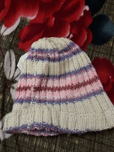 Striped Knit Beanie