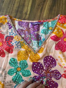 Vibrant Floral Kaftan Co-ord Set