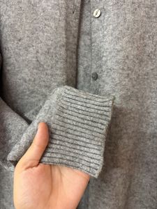 Classic Grey Cardigan
