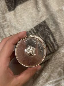 Empty Versace Dylan Purple Perfume Bottle