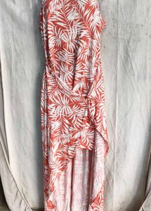 5829. Tropical Print Maxi Dress