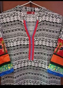 Ladies/Girls Red Warm Kurti