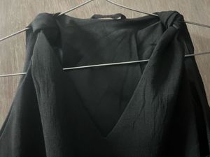 Sleeveless Black Top