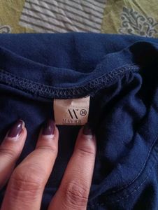Navy Blue Long Sleeve T-Shirt