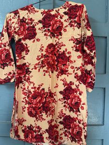Floral Print Kurti