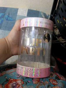 Clear Makeup Organizer Jar