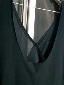Elegant Black Sleeveless Dress