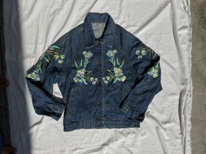 Embroidered Denim Jacket