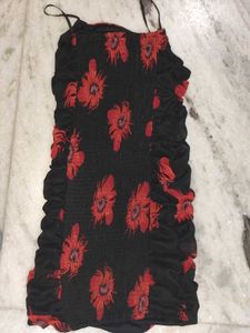 Floral Print Mini Dress