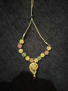 Vintage Floral Necklace