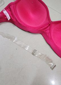 Backless And Strapless Cotton Bra