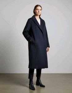 Elegant Navy Blue Coat
