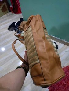 Imported Stylish Striped Shoulder Bag