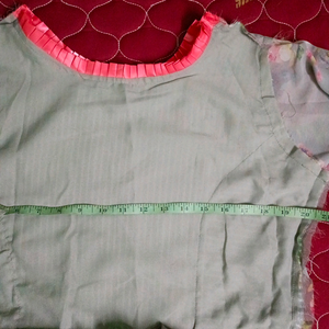 simple look flaired gown..
