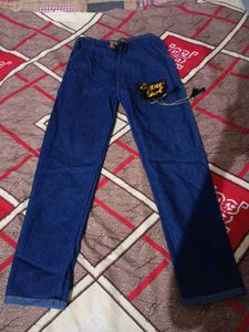 Trendy Blue Denim Jeans