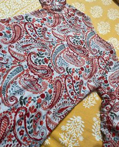 women’s Paisley Print Kurta