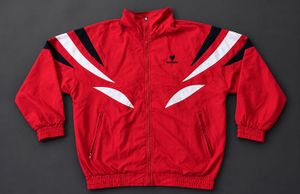 Vintage Red Track Jacket