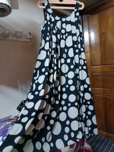 Chic Polka Dot Maxi Dress