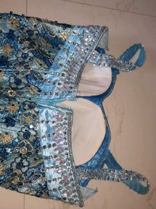 Elegant Blue Gown