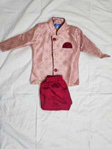Red Kids Ethnic Wear