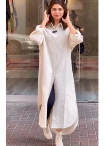 Long Off-White Shirt