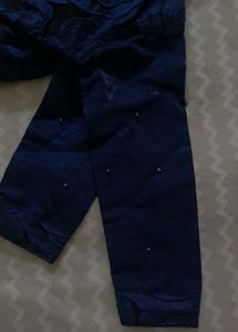 Elegant Royal Blue Ethnic Gown