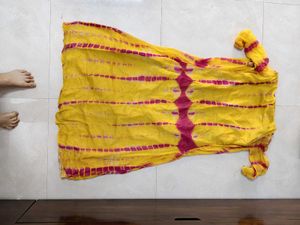 Vibrant Yellow Embroidered Kurta Set