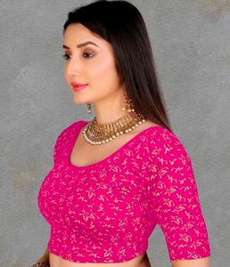 Stunning Pink stretchable blouse