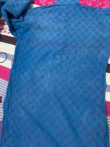 boys Blue Printed Kurta