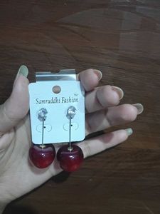 Cute convertible Cherry Drop Earrings