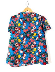 Blue Floral Shirt (Women)