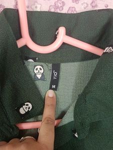 panda Crop Shirt