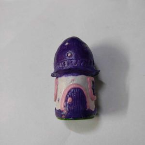Unique Purple Mushroom House