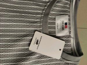 Men Large T-shirt EVO JEANS Signature Striped