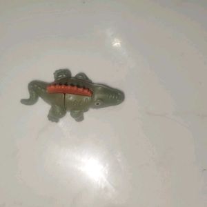 Vintage Alligator Toy Set Of 2