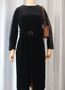 Korean Velvet Dress