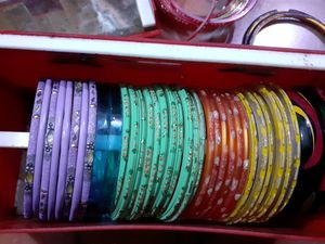 Glass Bangles Multicolor