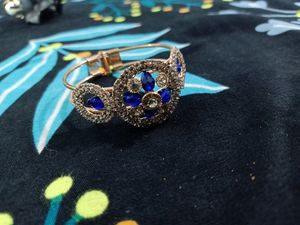 Blue Silver Bracelet