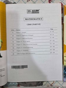 Allen CBSE Physics, Maths, Chemistry Study Books