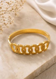 Elegant Anti turnish Gold Chain Link Bracelet