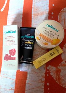 mcaffein full size skin care kit