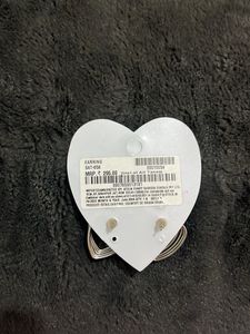 Funky Heart Hoop Earrings