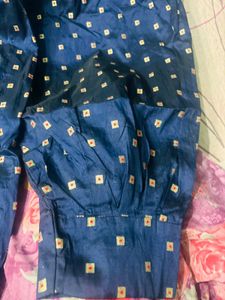 Embroidered Indian frock and afgani shalwar