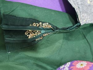 Dola Silk Heavy Embroidered Ready made Blouse