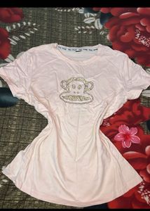 Pull & Bear Monkey Graphic Tee